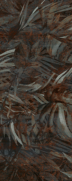 Панель настенная ART A-1.5.1/Tropical Rusty Midnight глянец 120х300x0,4 см