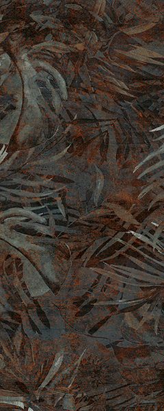 Панель настенная ART A-1.5.2/Tropical Rusty Midnight глянец 120х300x0,4 см