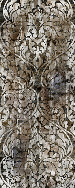 Панель настенная ART Ab-4.2.2/Damascus Latte глянец 120х300x0,4 см