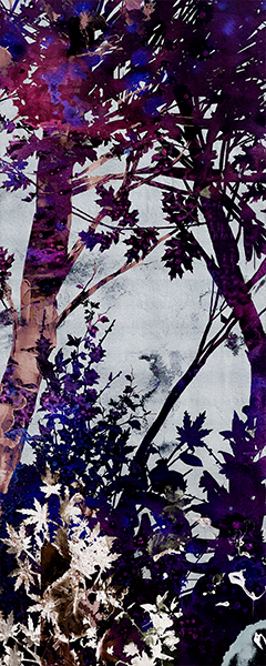 Панель настенная ART DD-1.1.2/Wonderful Forest Mystery Night глянец 120х300x0,4 см