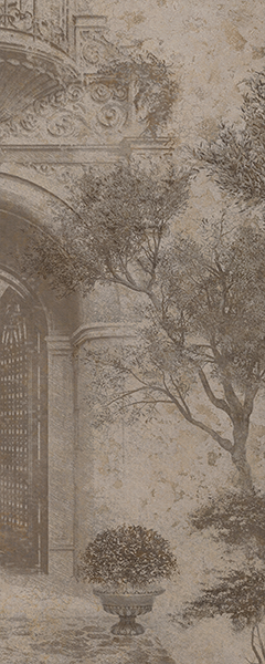 Панель настенная ART A-7.3.2/Fresco Sienna глянец 120х300x0,4 см