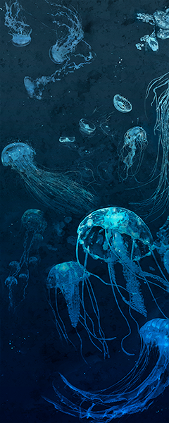 Панель настенная ART A-9.1.1/Kwal Ocean глянец 120х300x0,4 см