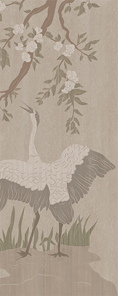 Панель настенная ART A-11.1.2/Intarsia Cotton глянец 120х300x0,4 см