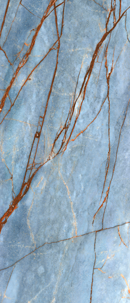 Гранит керамический FMAX Elegant Blue glossy 120х270х0,6 см