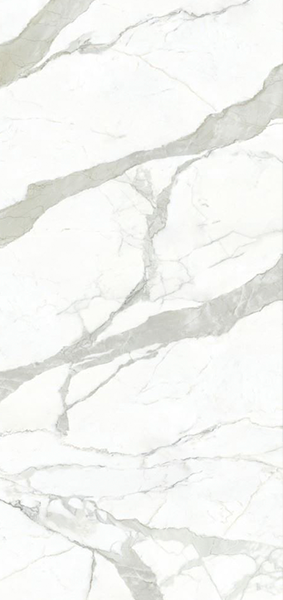 Гранит керамический MN011AP321606 CALACATTA Bianco Polished 160x320х0,6 см