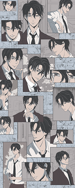 Панель настенная ART A-8.3.2/Manga Mizuiro глянец 120х300x0,4 см