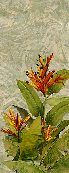 Панель настенная ART A-1.1.5/Tropical Sage глянец 120х300x0,4 см