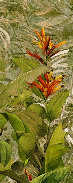 Панель настенная ART A-1.2.2/Tropical Avocado глянец 120х300x0,4 см