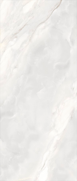 Гранит керамический N80006 TITANIUM Crystal Onyx Bianco POLISHED120х280х0,6 см