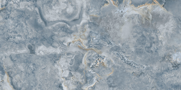 Гранит керамический N20489 ONYX Azul POLISHED 80х160х0,9 см