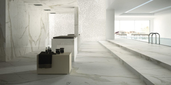 Гранит керамический MMS461530 MARMI MAXIMUM Calacatta HONED 150х300х0,6 см