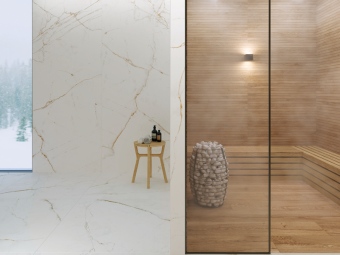 Гранит керамический DUAL WHITE/100X275/P 100х275x0,7 см